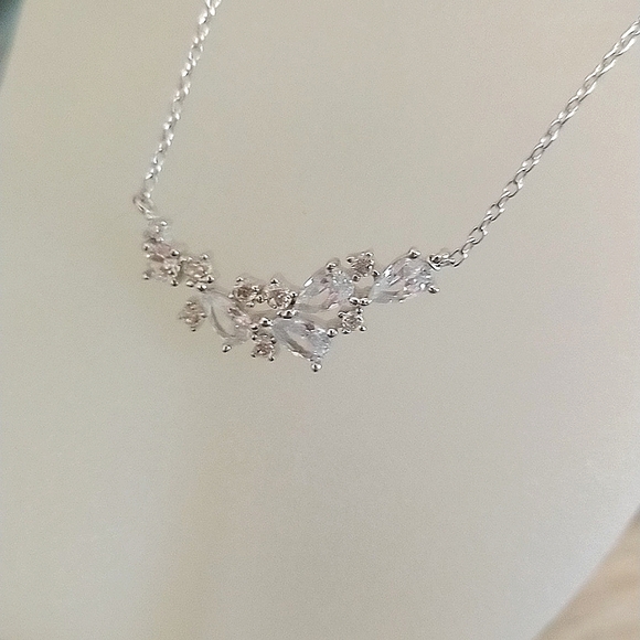 2/$30💕 BNWT Charmed Aroma Adjustable Sterling Silver Necklace - Picture 3 of 6